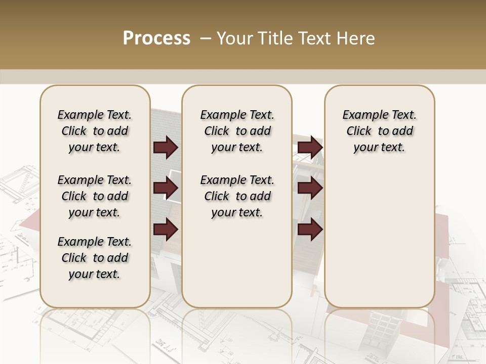 Dwelling Property Trade PowerPoint Template
