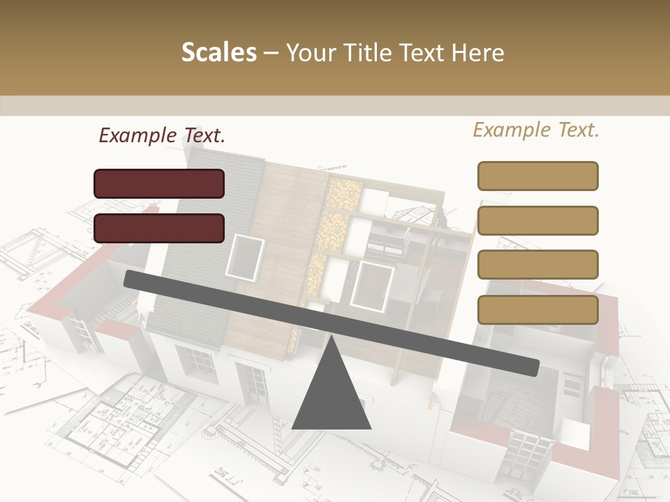 Dwelling Property Trade PowerPoint Template