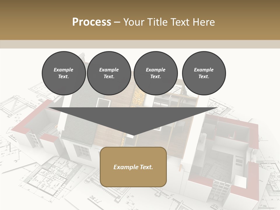 Dwelling Property Trade PowerPoint Template