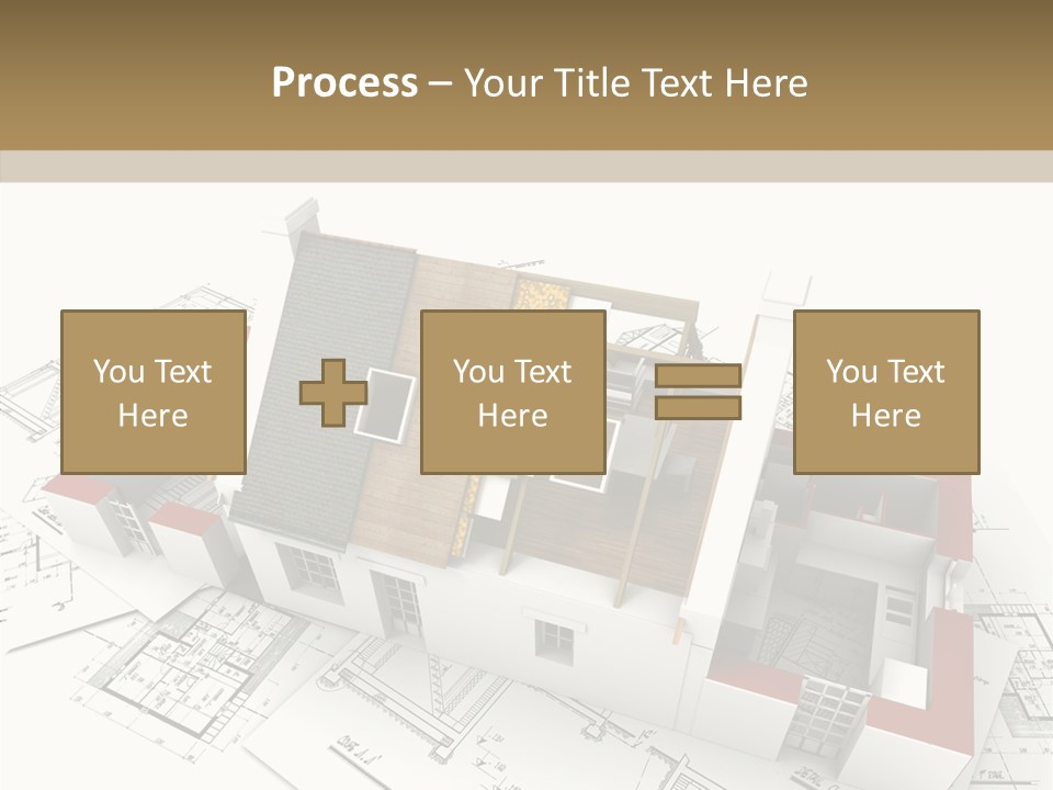 Dwelling Property Trade PowerPoint Template