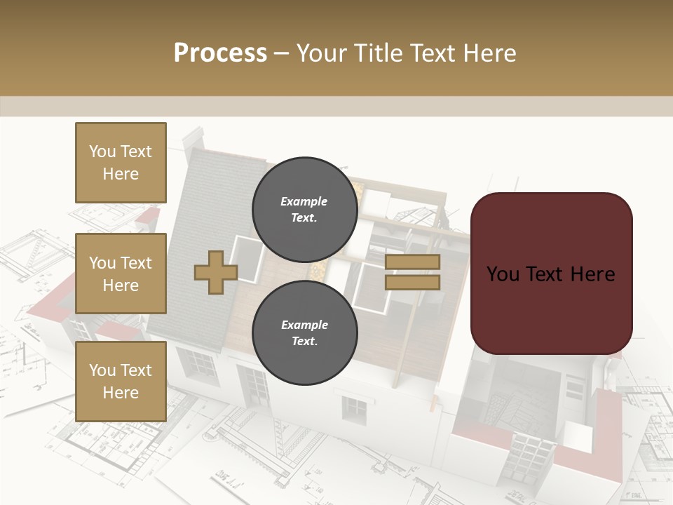 Dwelling Property Trade PowerPoint Template