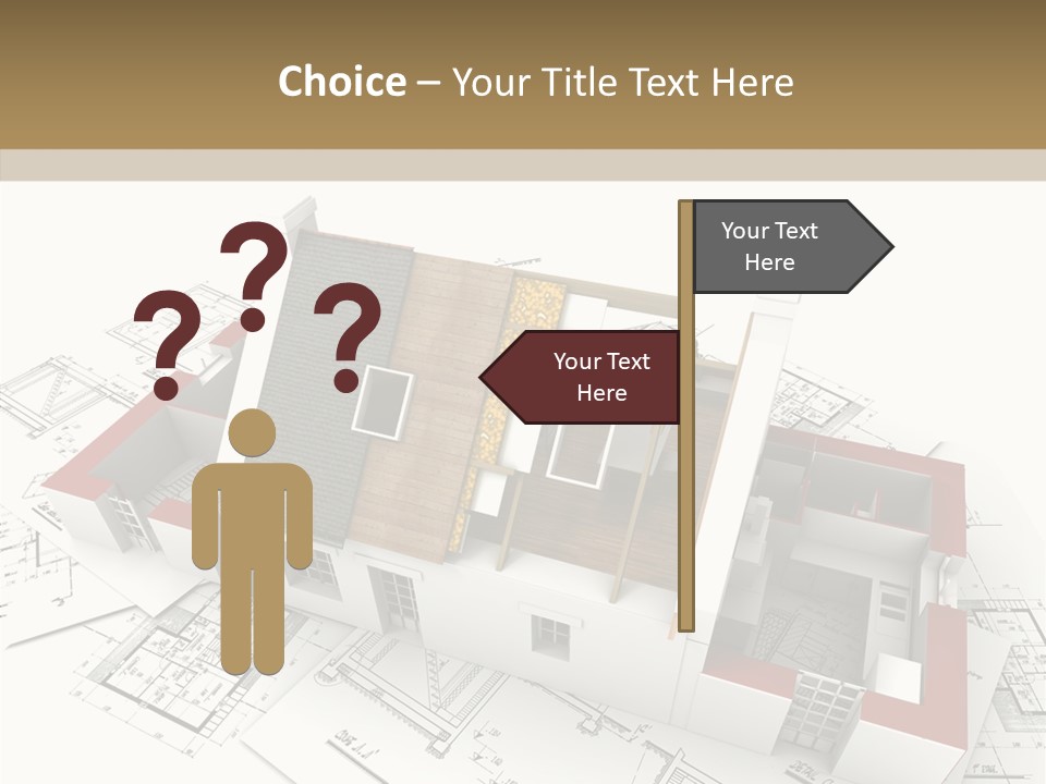 Dwelling Property Trade PowerPoint Template