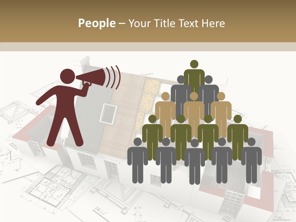 Dwelling Property Trade PowerPoint Template