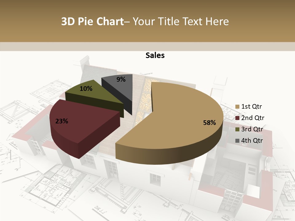 Dwelling Property Trade PowerPoint Template