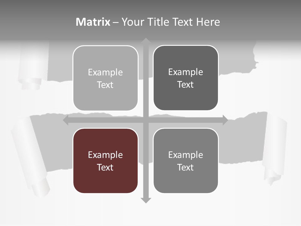 Deterioration Scalable Destruction PowerPoint Template