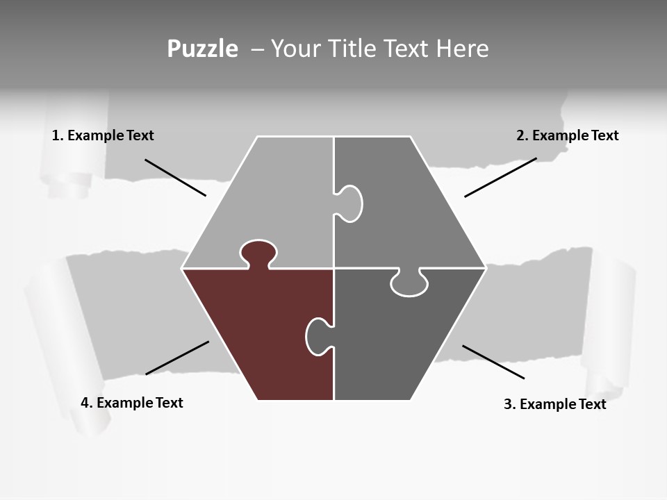 Deterioration Scalable Destruction PowerPoint Template
