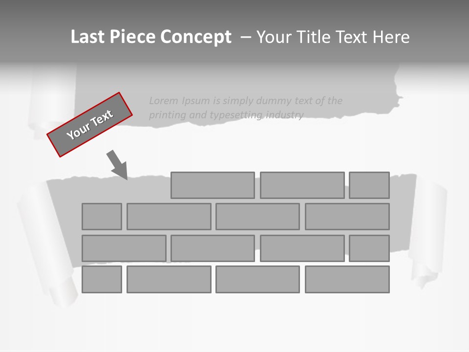 Deterioration Scalable Destruction PowerPoint Template