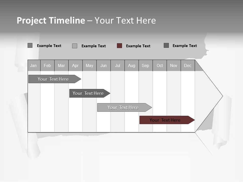 Deterioration Scalable Destruction PowerPoint Template