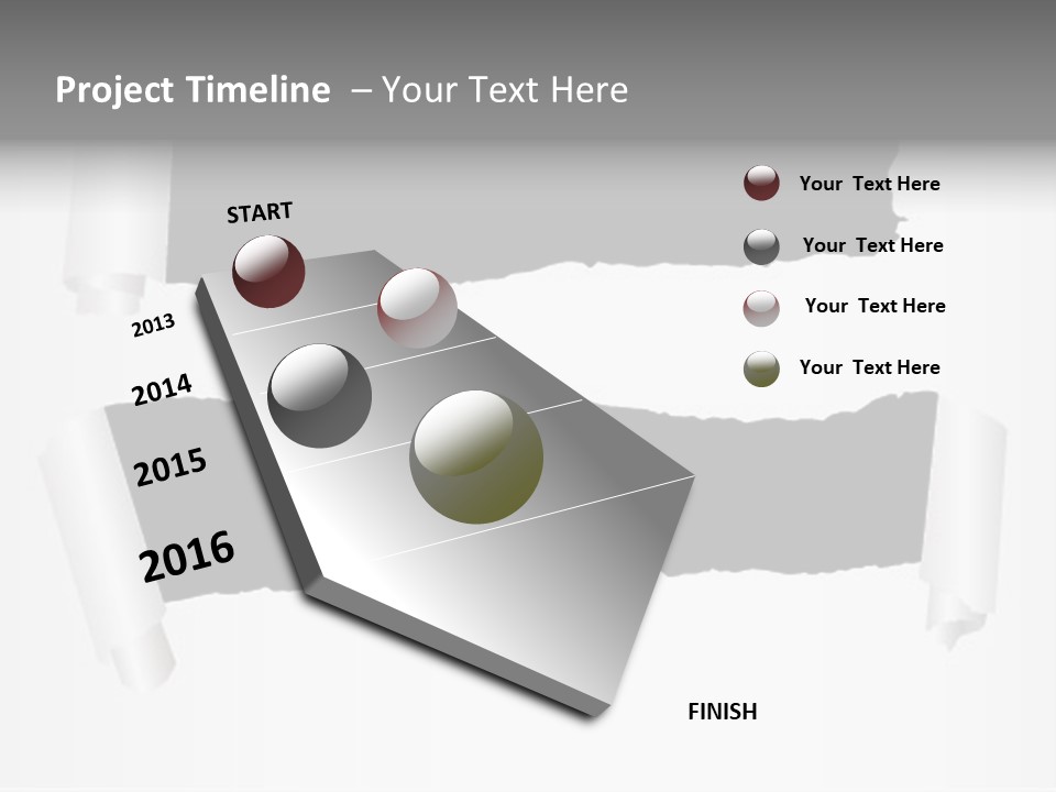 Deterioration Scalable Destruction PowerPoint Template