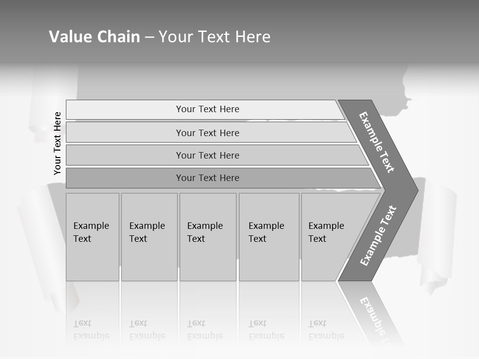 Deterioration Scalable Destruction PowerPoint Template