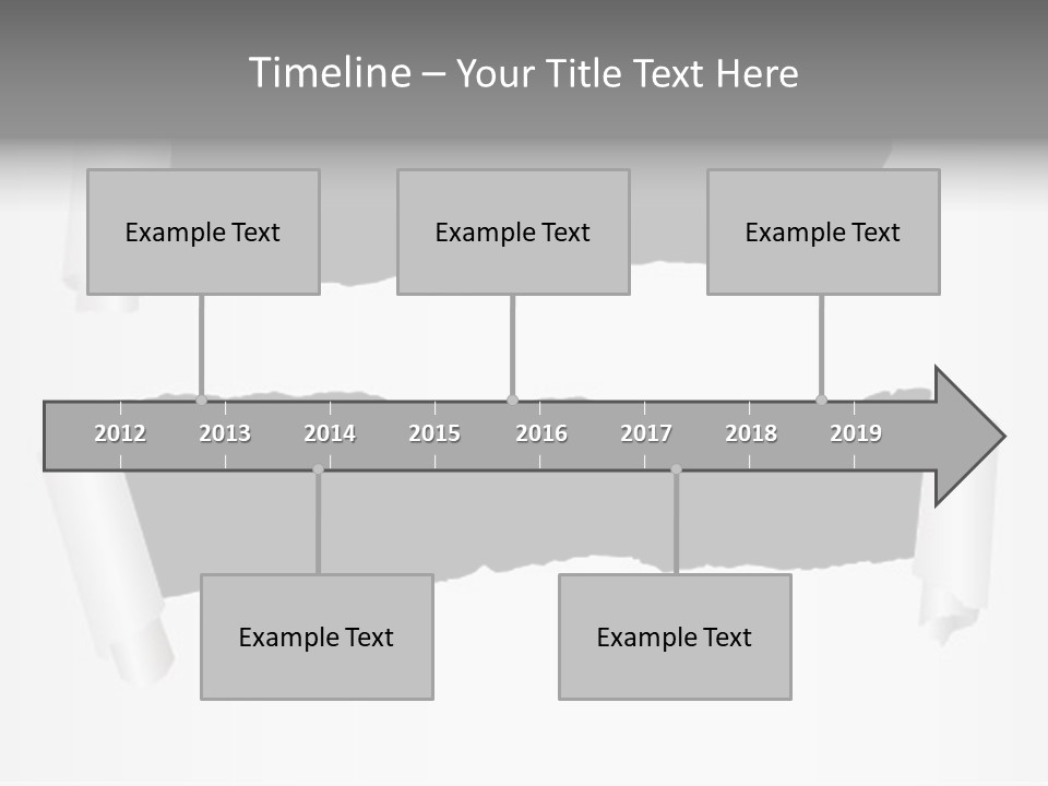 Deterioration Scalable Destruction PowerPoint Template