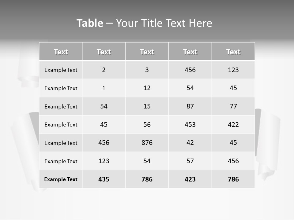Deterioration Scalable Destruction PowerPoint Template