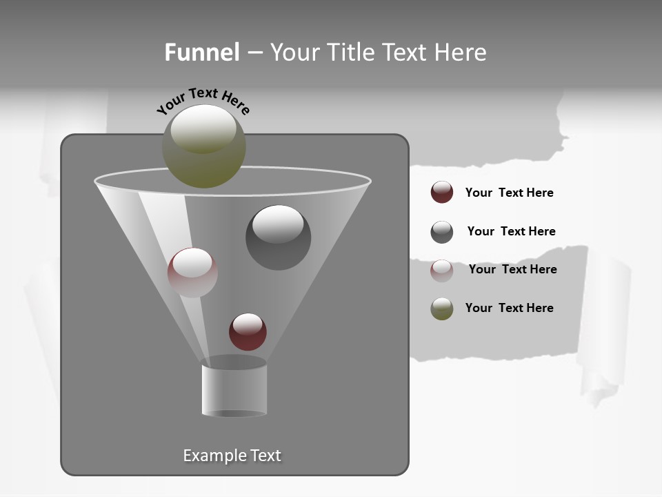 Deterioration Scalable Destruction PowerPoint Template