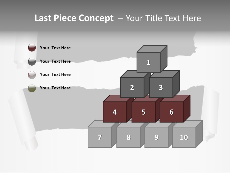 Deterioration Scalable Destruction PowerPoint Template