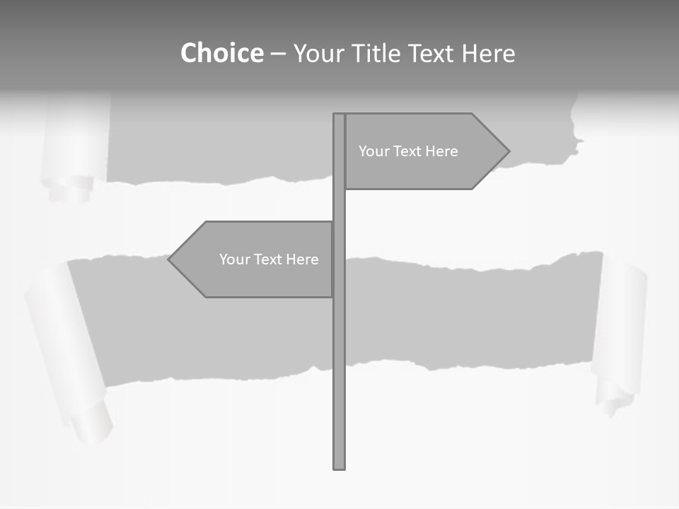 Deterioration Scalable Destruction PowerPoint Template