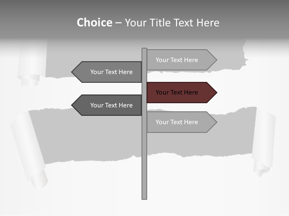 Deterioration Scalable Destruction PowerPoint Template