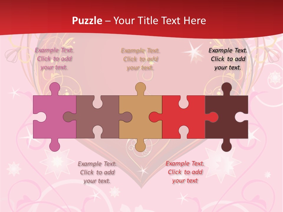 Gift Advertising Letter PowerPoint Template