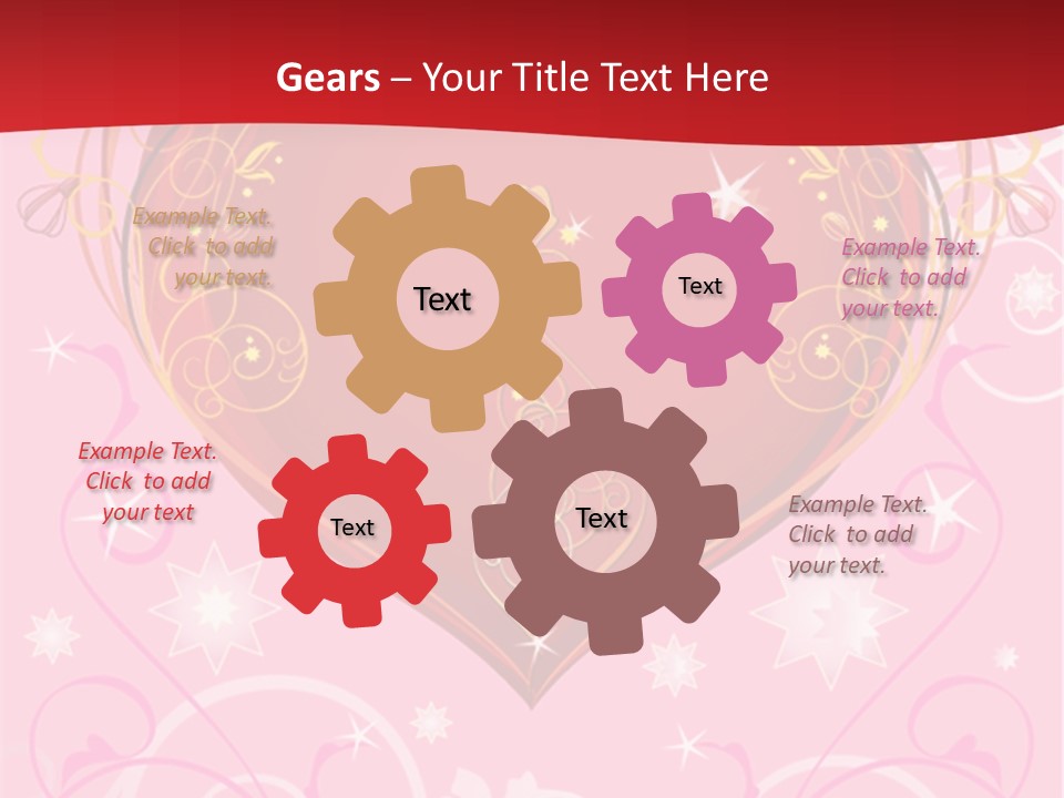 Gift Advertising Letter PowerPoint Template