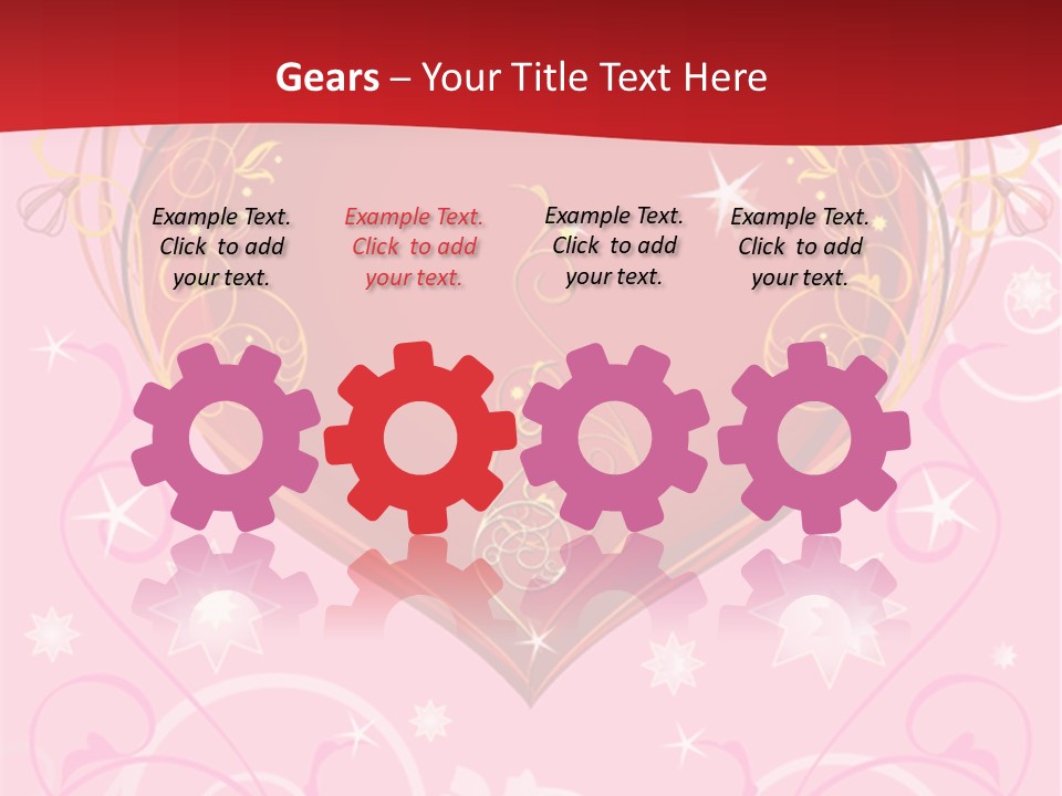 Gift Advertising Letter PowerPoint Template