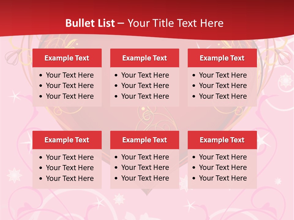 Gift Advertising Letter PowerPoint Template