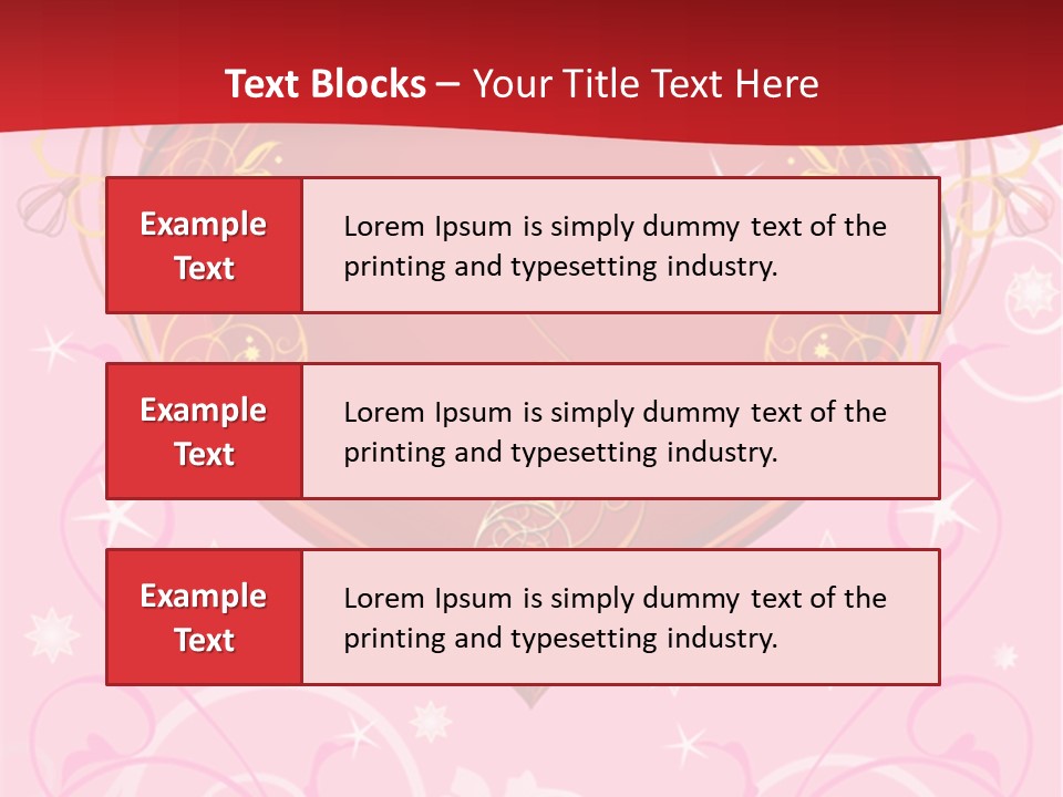 Gift Advertising Letter PowerPoint Template