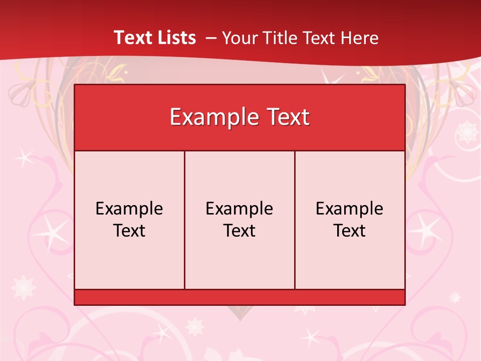 Gift Advertising Letter PowerPoint Template