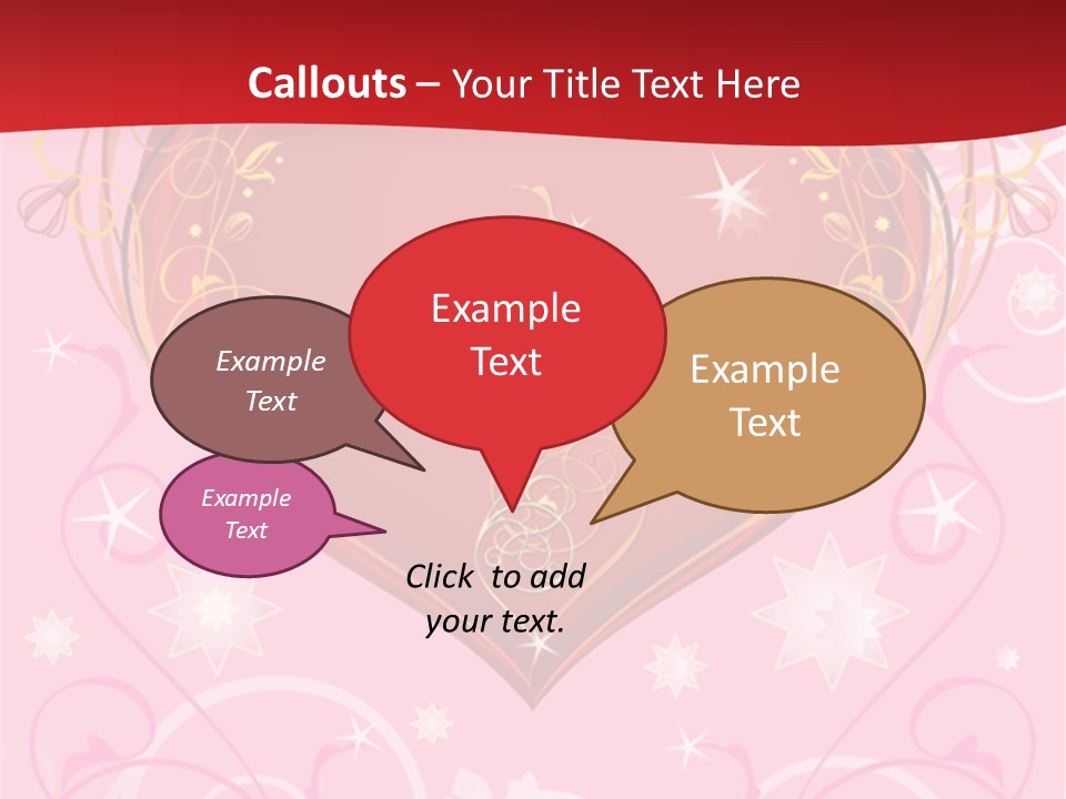 Gift Advertising Letter PowerPoint Template