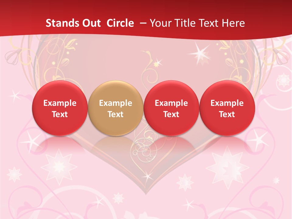 Gift Advertising Letter PowerPoint Template