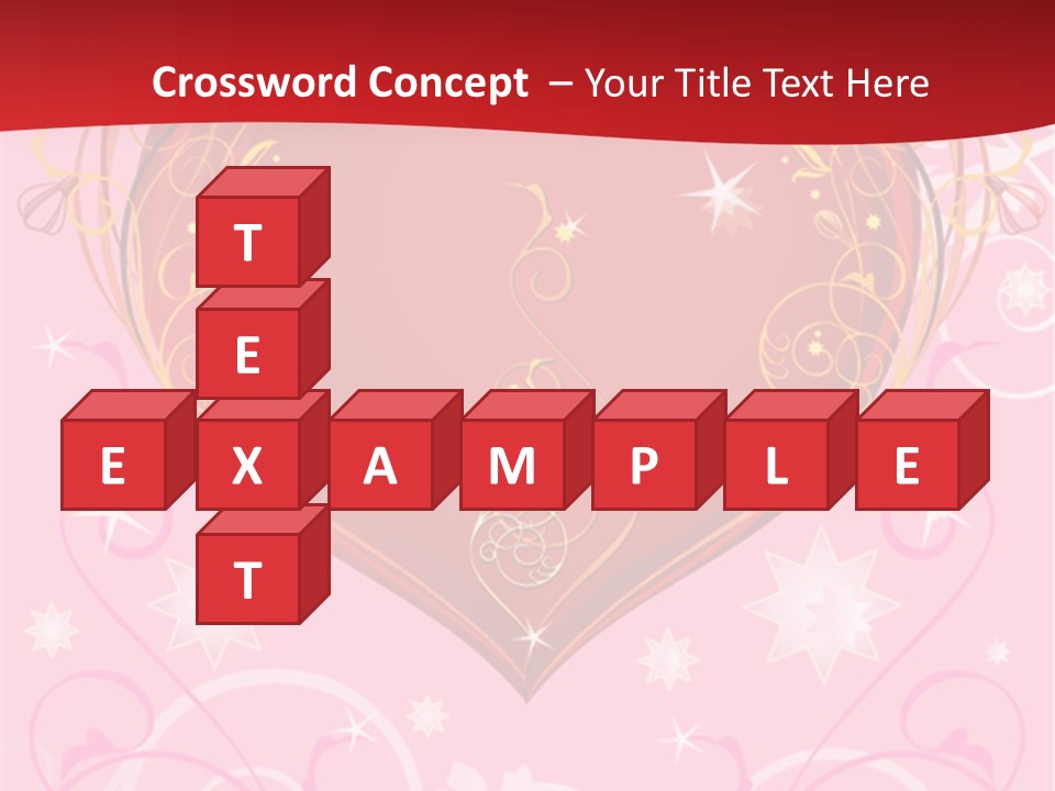 Gift Advertising Letter PowerPoint Template