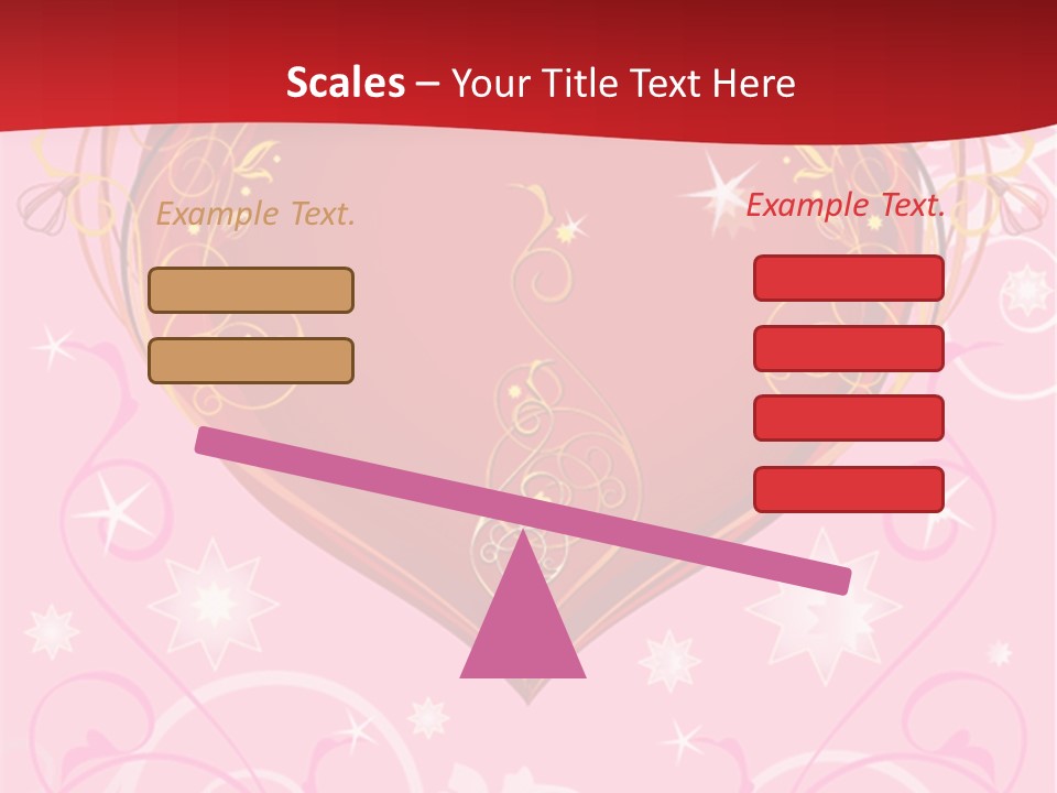 Gift Advertising Letter PowerPoint Template