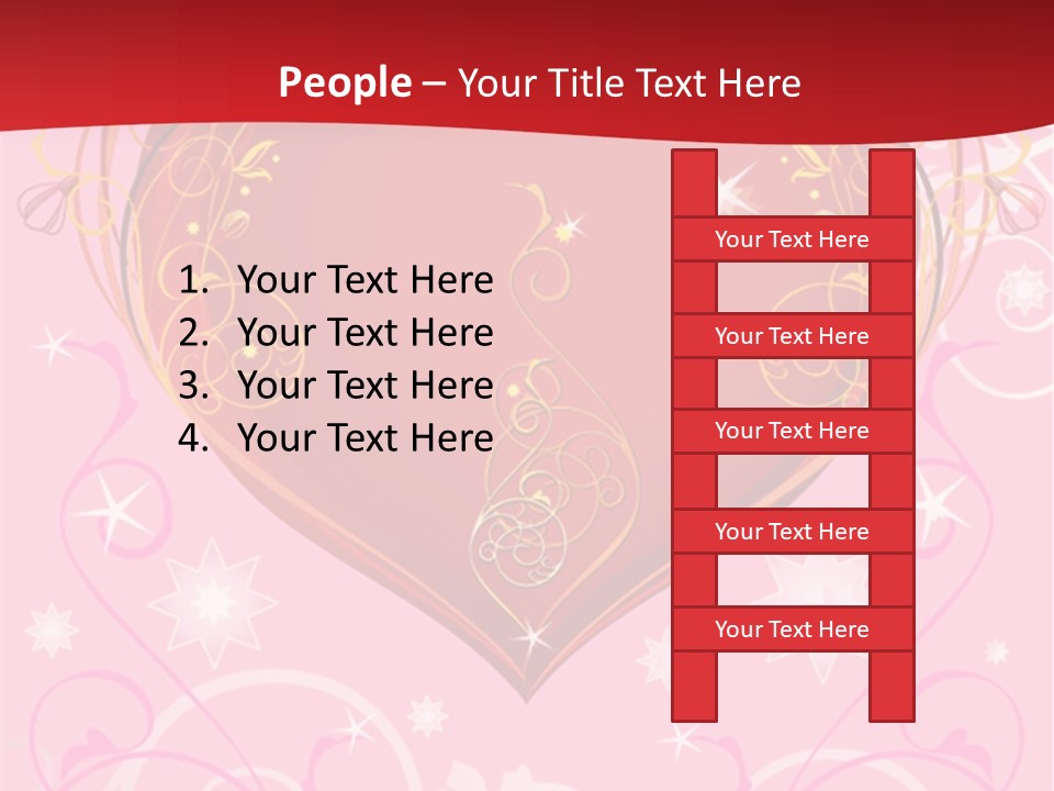 Gift Advertising Letter PowerPoint Template