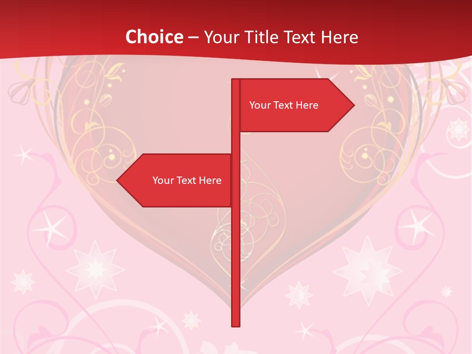 Gift Advertising Letter PowerPoint Template