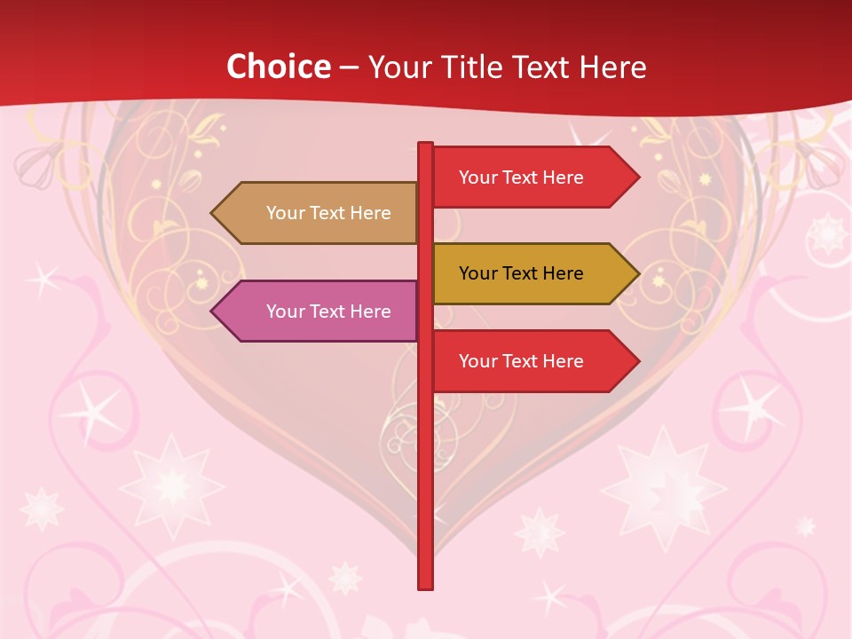 Gift Advertising Letter PowerPoint Template