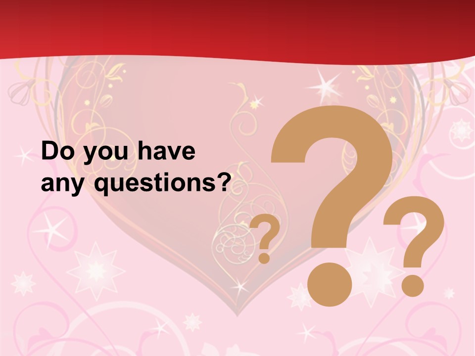 Gift Advertising Letter PowerPoint Template