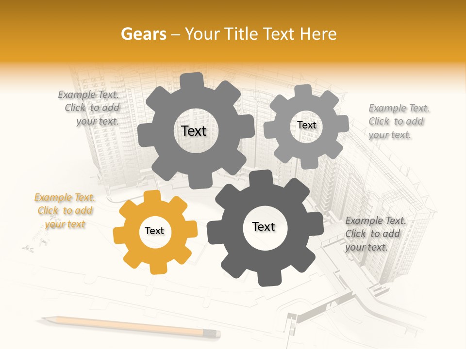 Development Technology Print PowerPoint Template