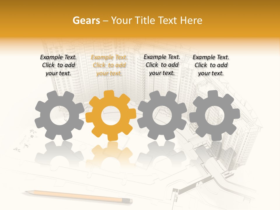 Development Technology Print PowerPoint Template