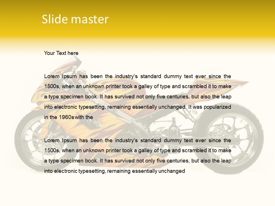 Modern Beauty Rococo PowerPoint Template