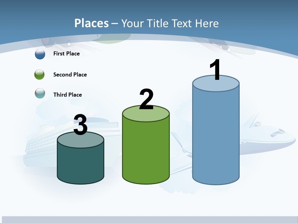 Water Van Speed PowerPoint Template