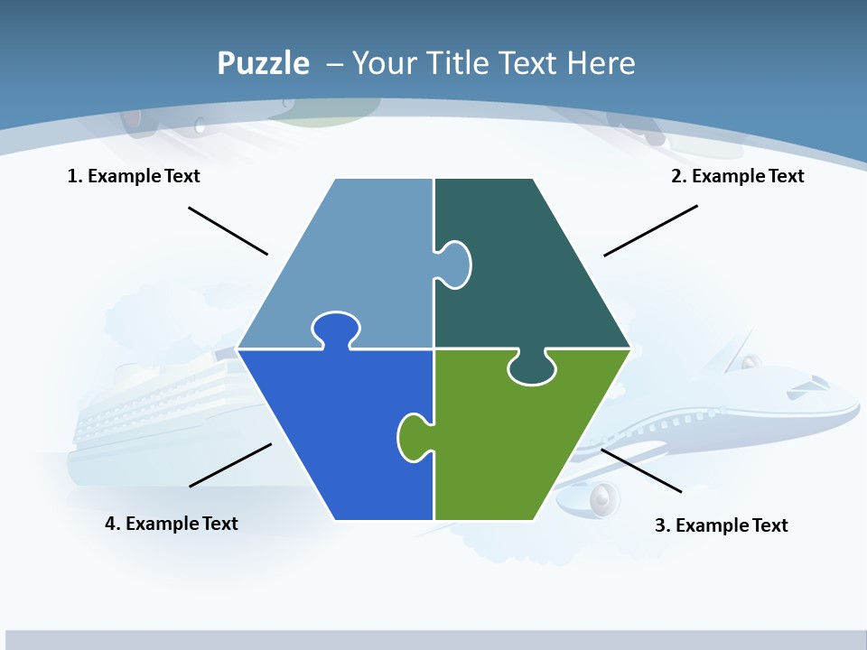 Water Van Speed PowerPoint Template