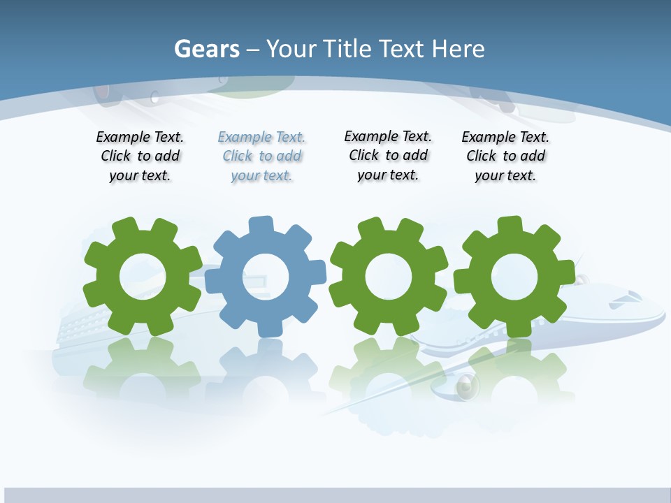 Water Van Speed PowerPoint Template