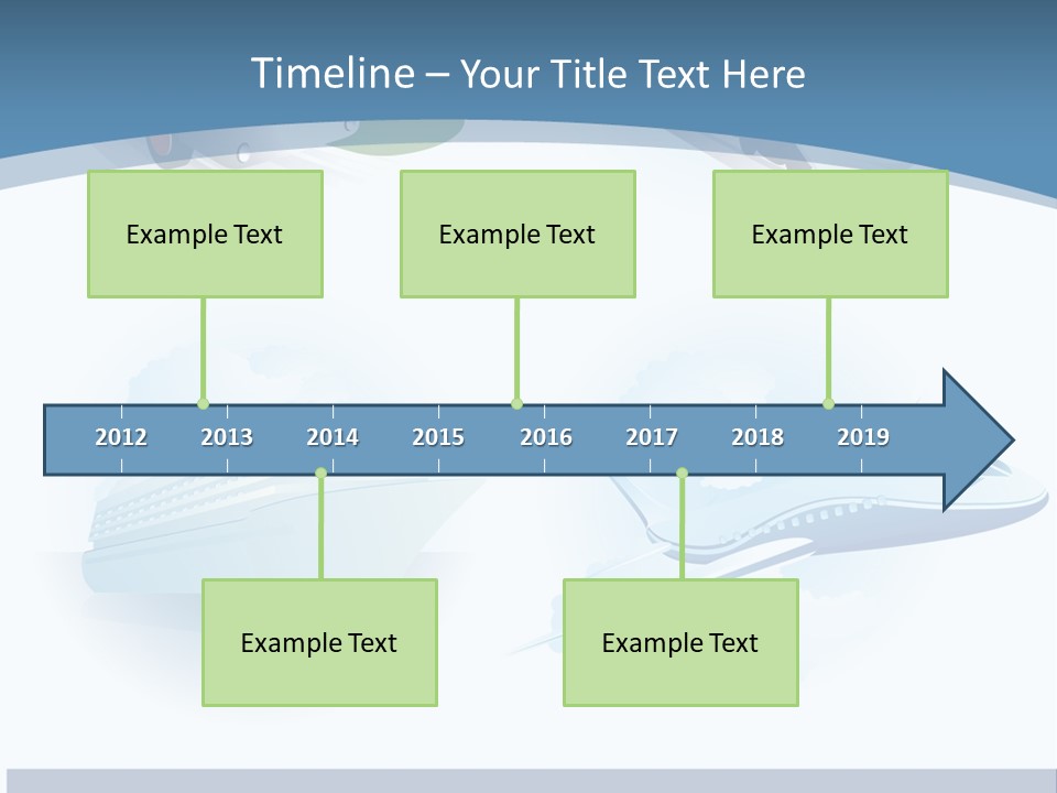 Water Van Speed PowerPoint Template