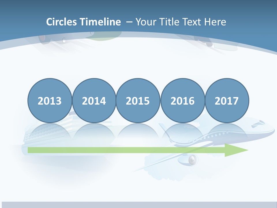 Water Van Speed PowerPoint Template