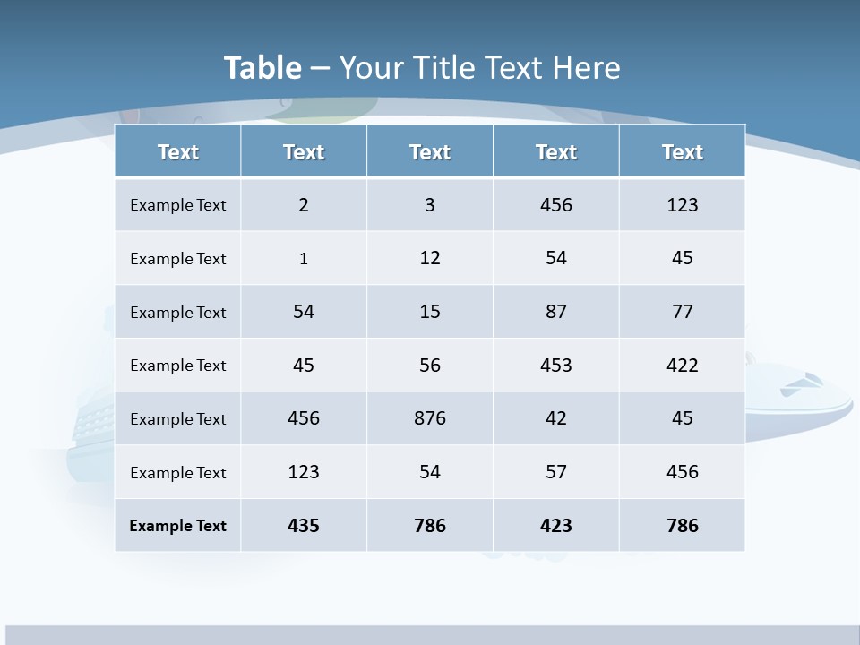 Water Van Speed PowerPoint Template