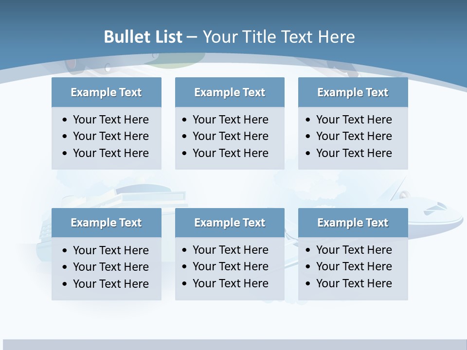 Water Van Speed PowerPoint Template