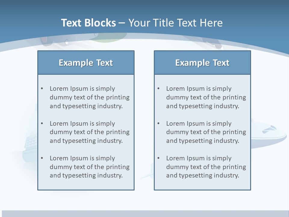 Water Van Speed PowerPoint Template
