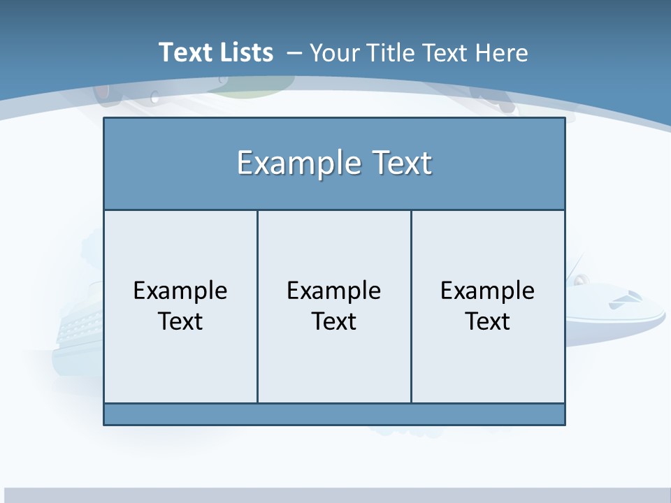 Water Van Speed PowerPoint Template