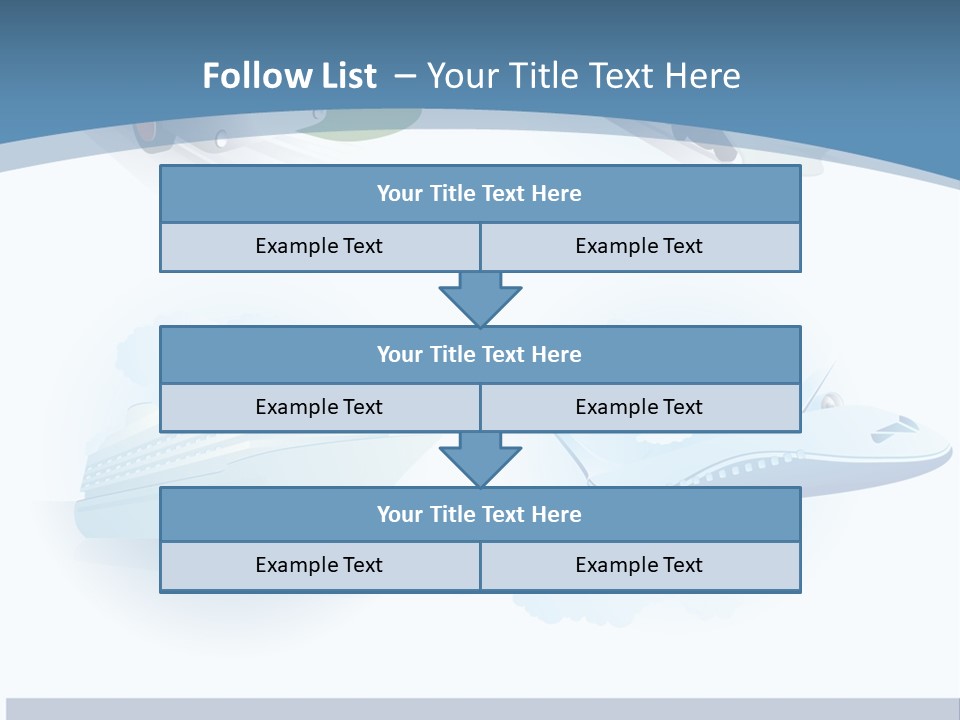 Water Van Speed PowerPoint Template