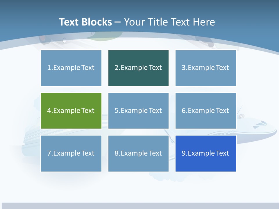 Water Van Speed PowerPoint Template