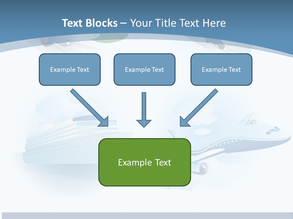 Water Van Speed PowerPoint Template