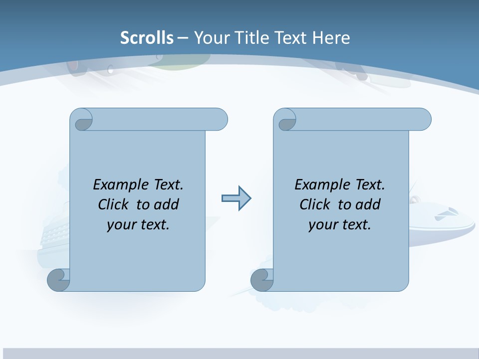 Water Van Speed PowerPoint Template
